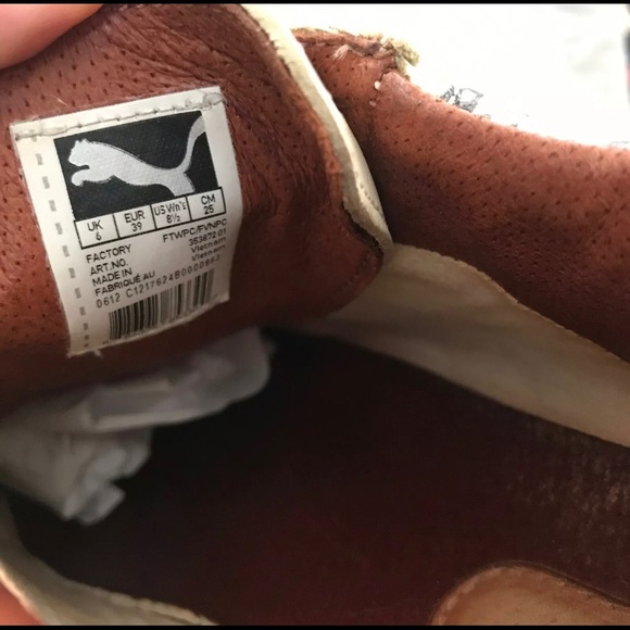 Puma x Alexander McQueen Sneakers 8.5 Snakeprint - Picture 7 of 8